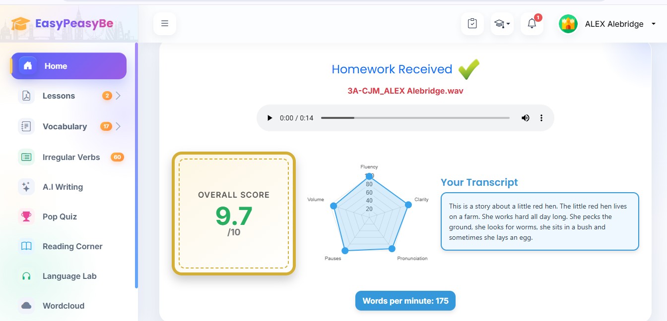 Recording Grader